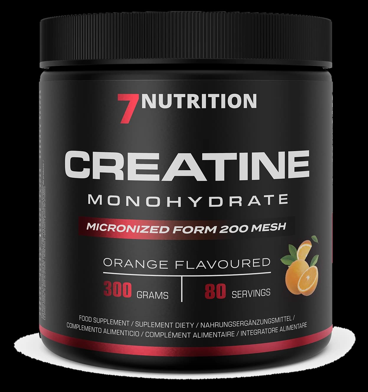 7Nutrition Creatine Monohydrate, Sorte Orange