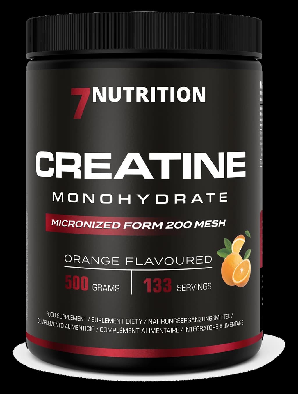 7Nutrition Creatine Monohydrate, Sorte Orange