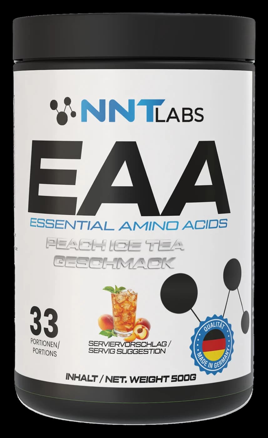NNT Labs EAA Essential Amino Acids, Sorte Peach Ice Tea
