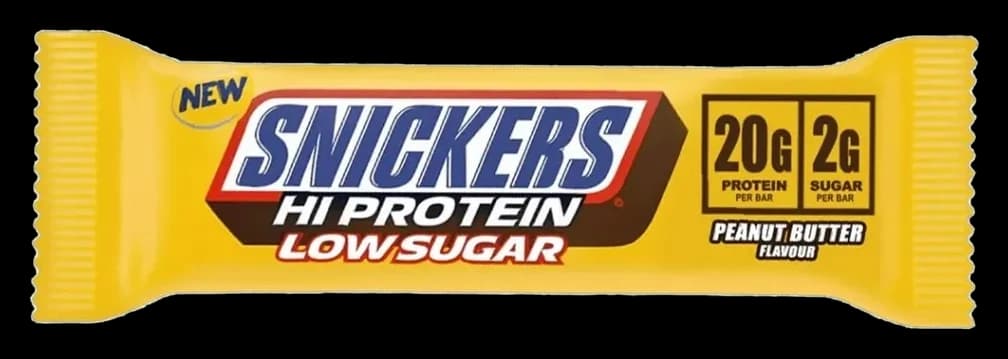Snickers Hi Protein Low Sugar, Sorte Peanut Butter