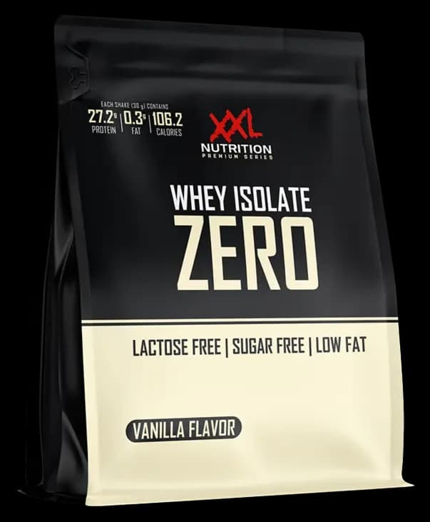 XXL Nutrition Whey Isolate Zero, Sorte Vanille