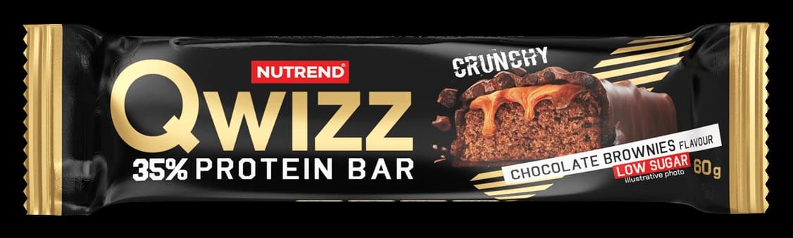 Nutrend Qwizz Protein Bar, Sorte Chocolate Brownies