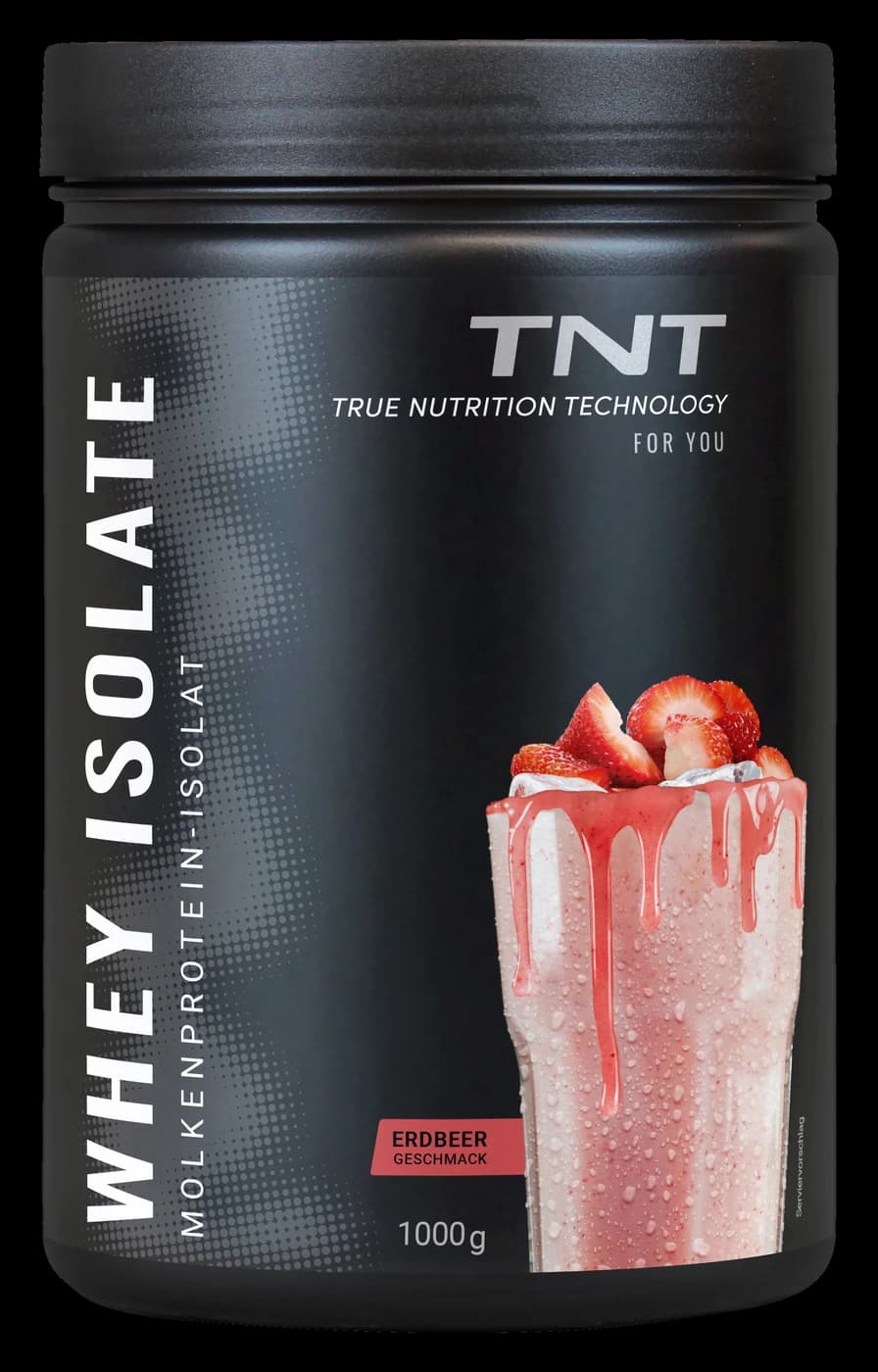 TNT Whey Isolate, Sorte Erdbeer